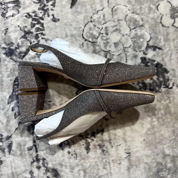 Badgley Mischka Buena Slingback Heel Sz 9 - Picture 5 of 9